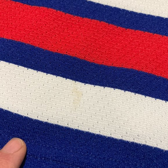 Vintage 90s New York Rangers CCM NHL Jersey Blue Size Small - Picture 9 of 9